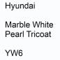 Preview: Hyundai, Marble White Pearl Tricoat, YW6.